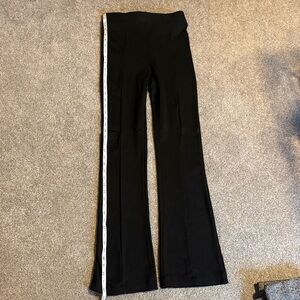 SO high waisted black dress pants